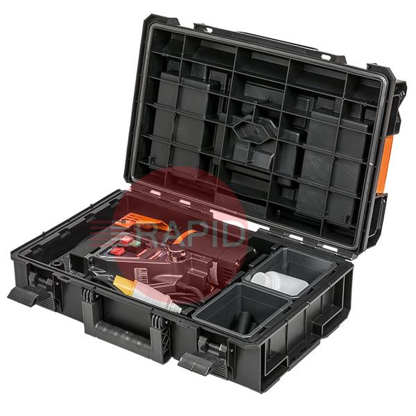 SD24-850035  HMT VersaDrive V35 Magnet Drill Pro Kit with STAKIT 200 Carry Case